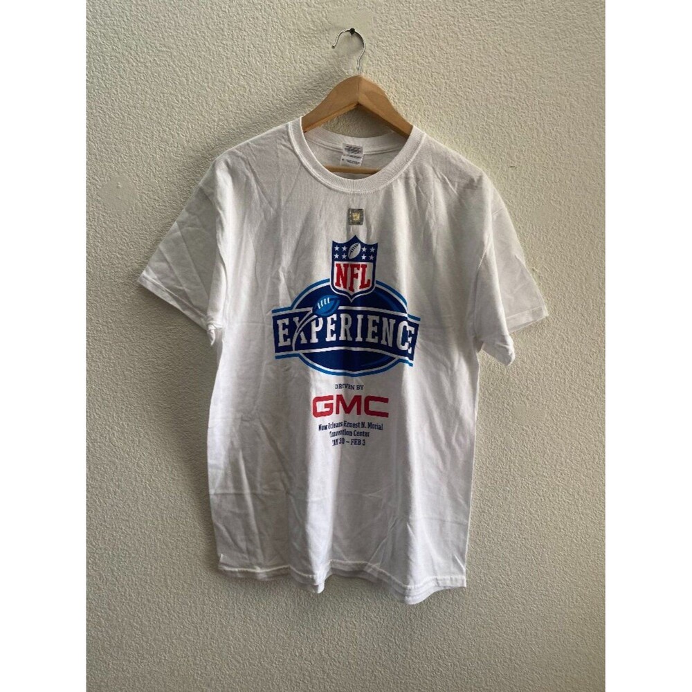 Super Bowl XLVII 47 Ravens 49ers NOLA NFL Experience Volunteer T-Shirt L NWOT